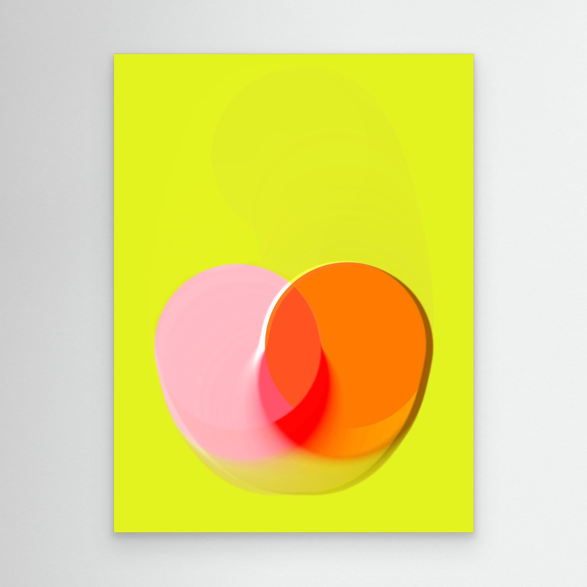 Premium-Leinwand: Serie Circles No. 1.01