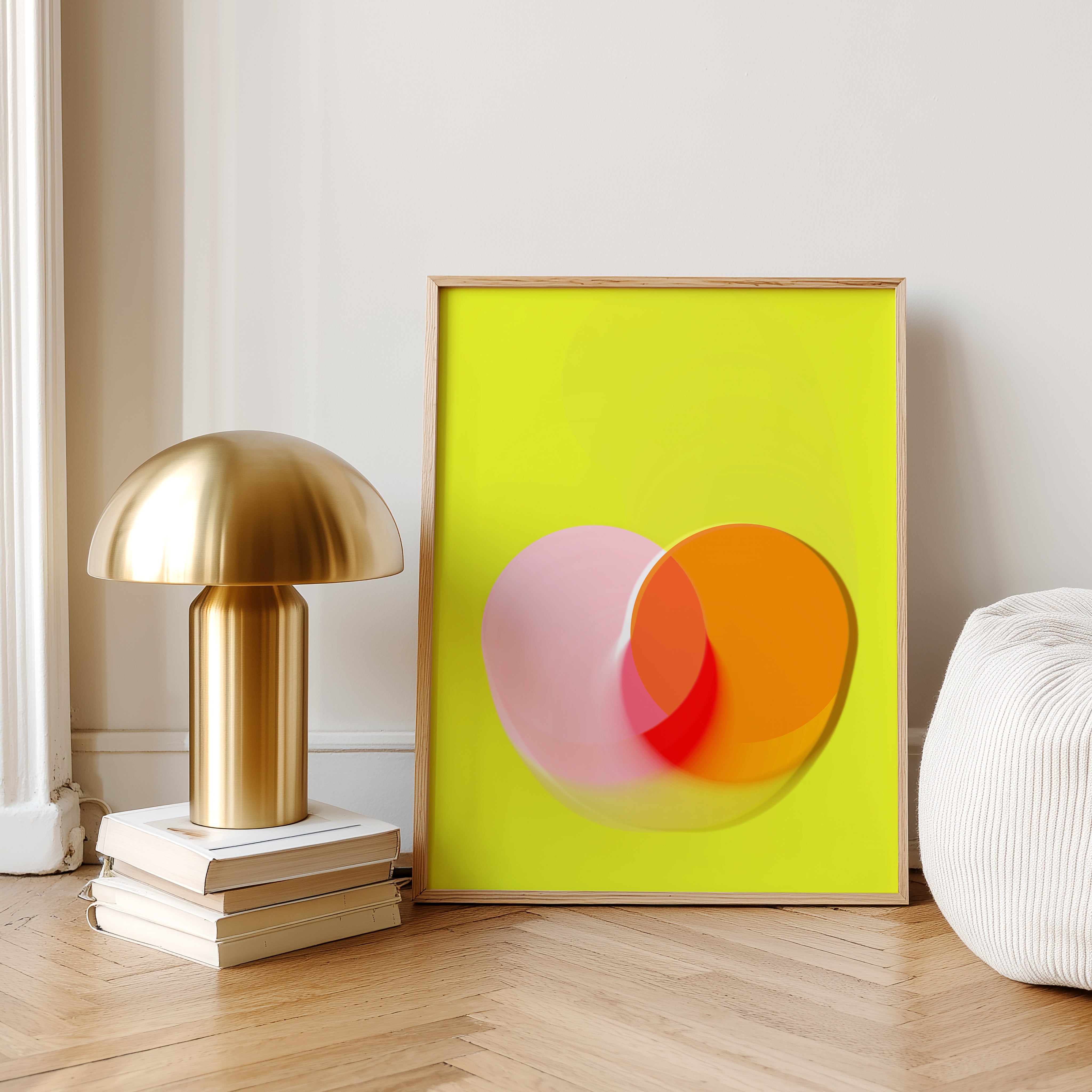 Fine Art Print auf Atelier-Papier: "Luminous Yellow"