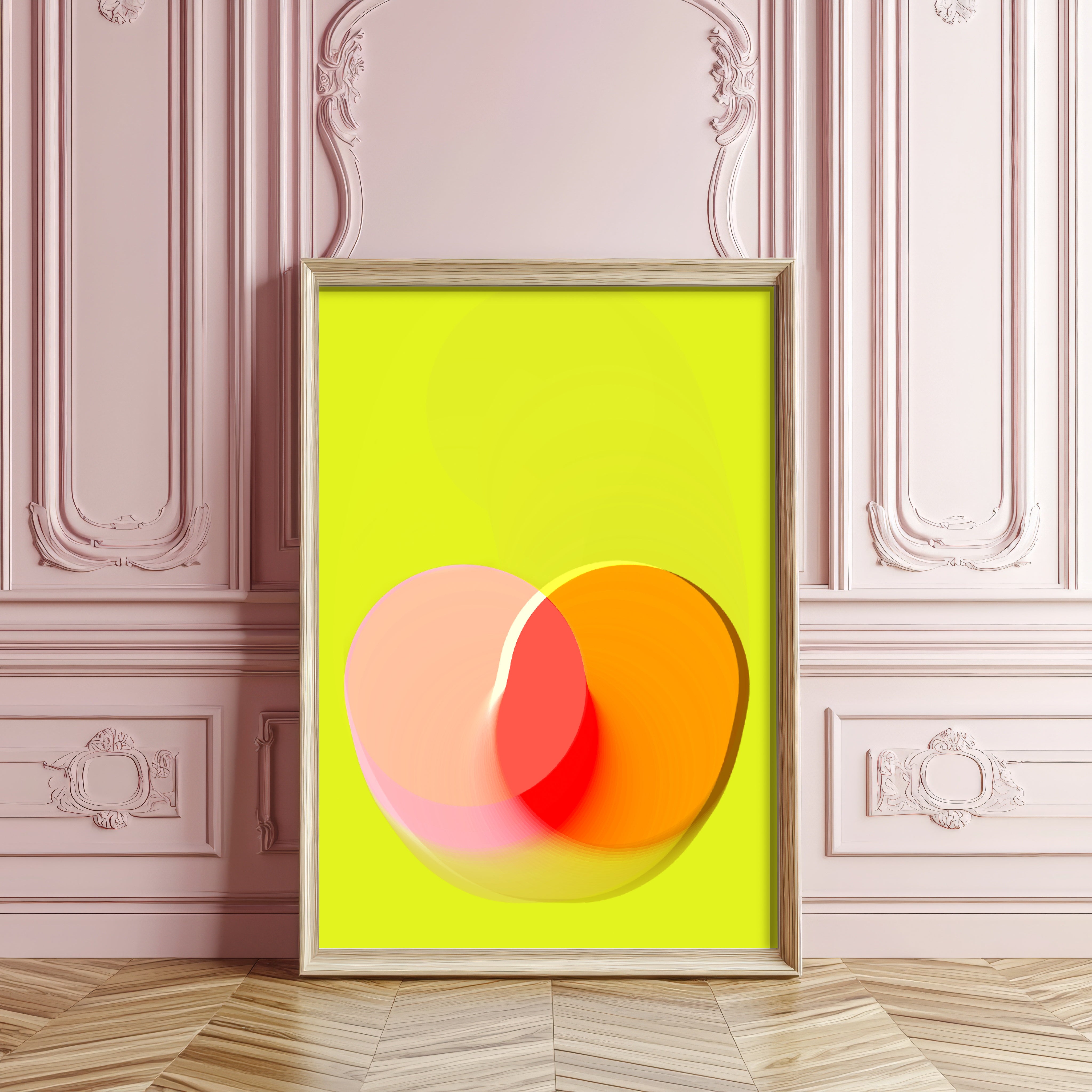Luminous Yellow - Serie Circles No. 1.01 (L)