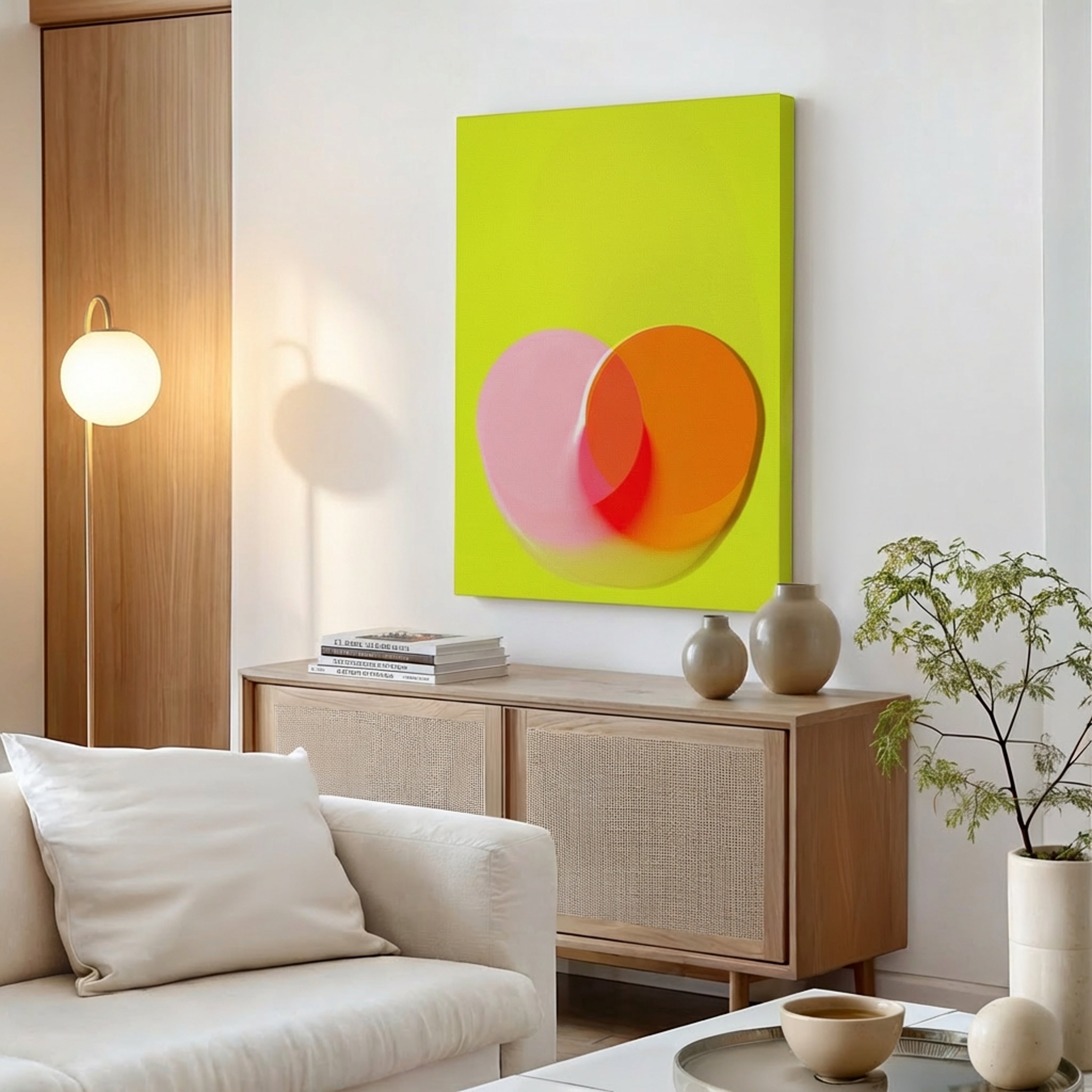 Luminous Yellow - Serie Circles No. 1.01 (L)