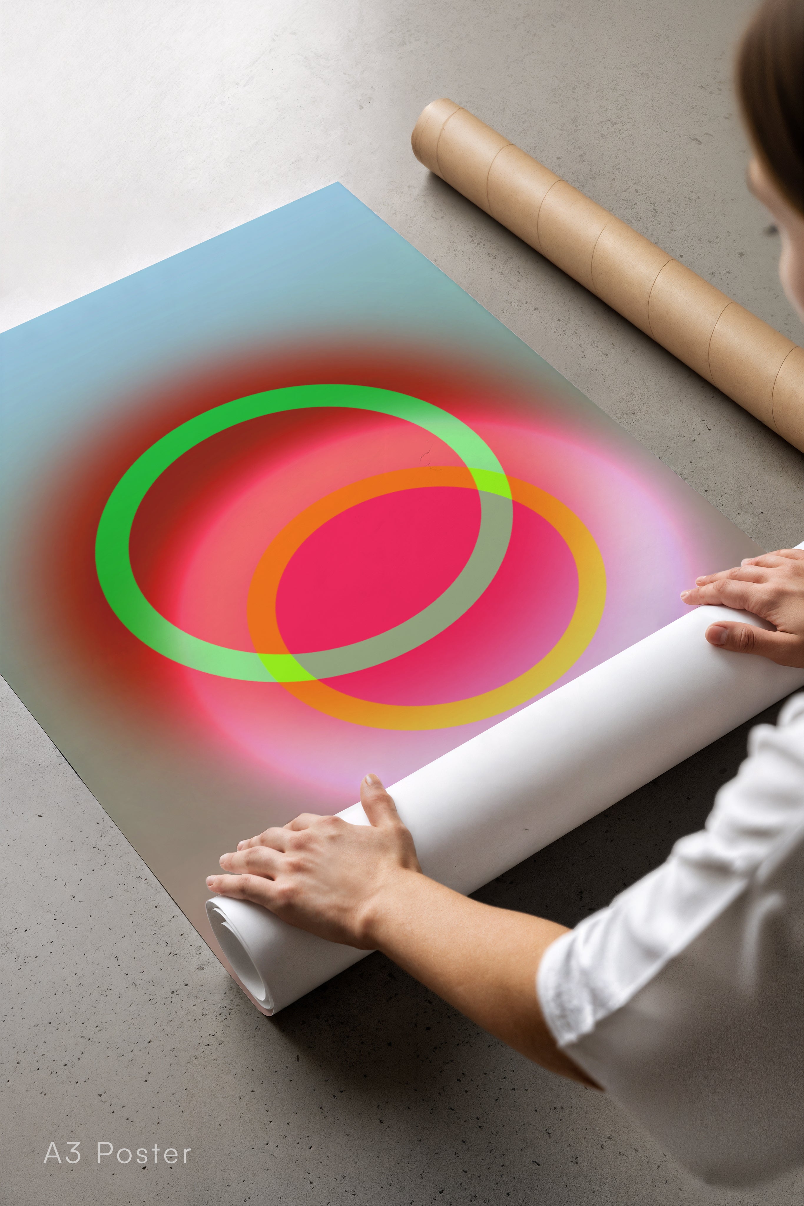 Fine Art Print auf Atelier-Papier: "Vivid Core"