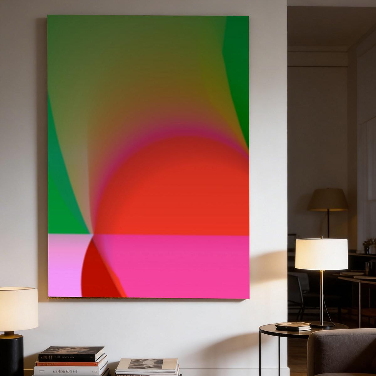 Fine Art Print auf Atelier-Leinwand: "Live Shift"