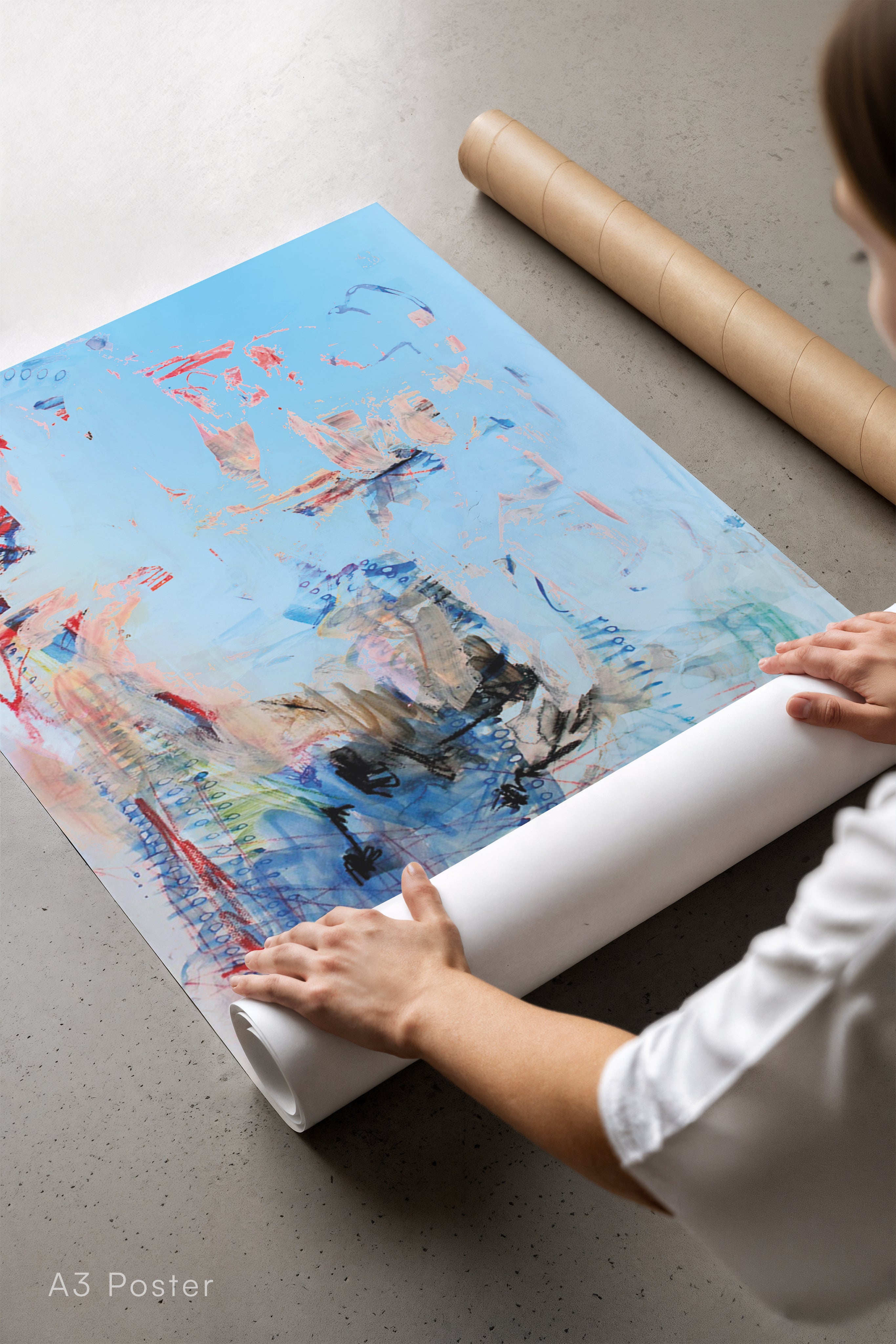 Fine Art Print auf Atelier-Papier: "Fragment Water"