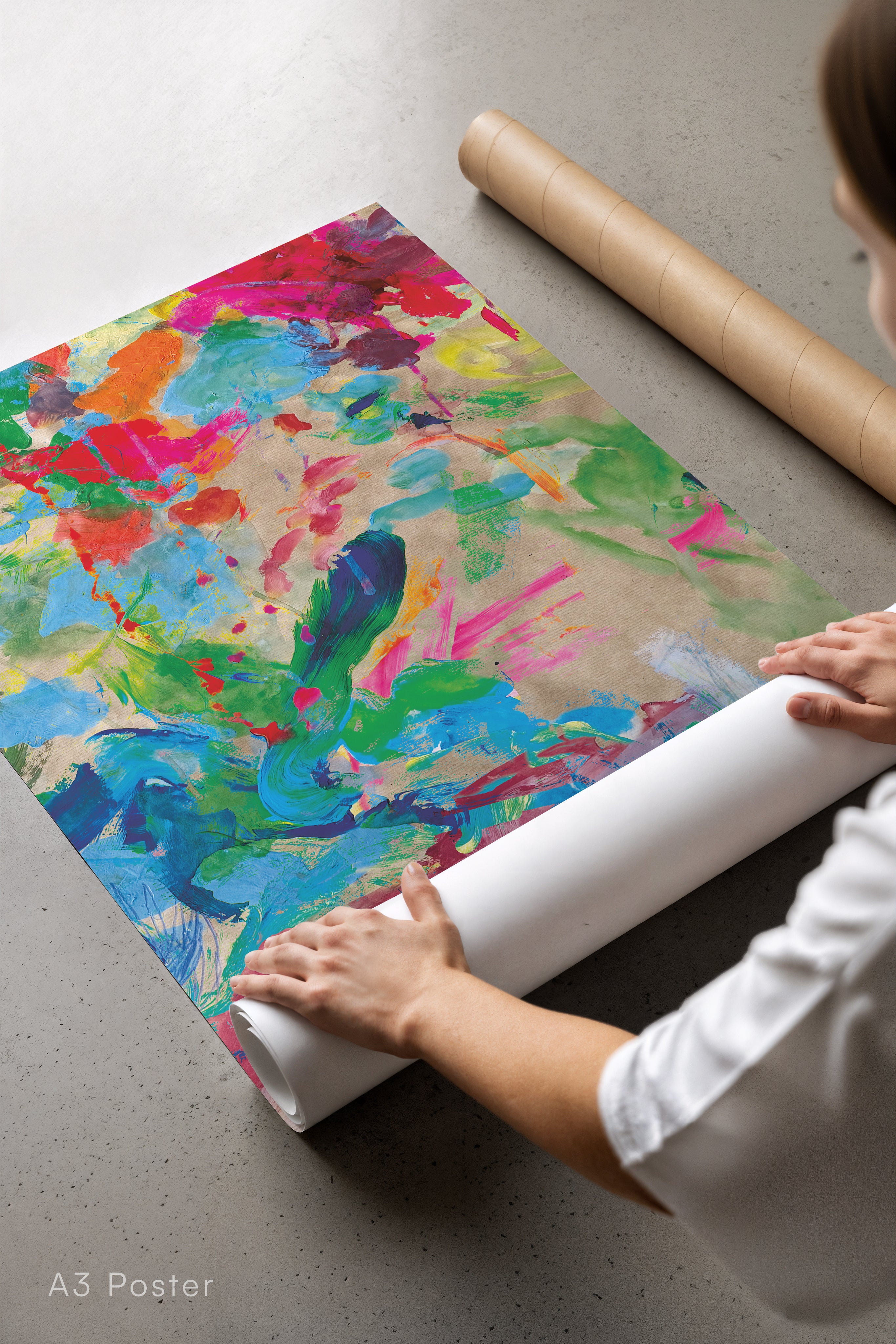 Fine Art Print auf Atelier-Papier: "Wild Garden"