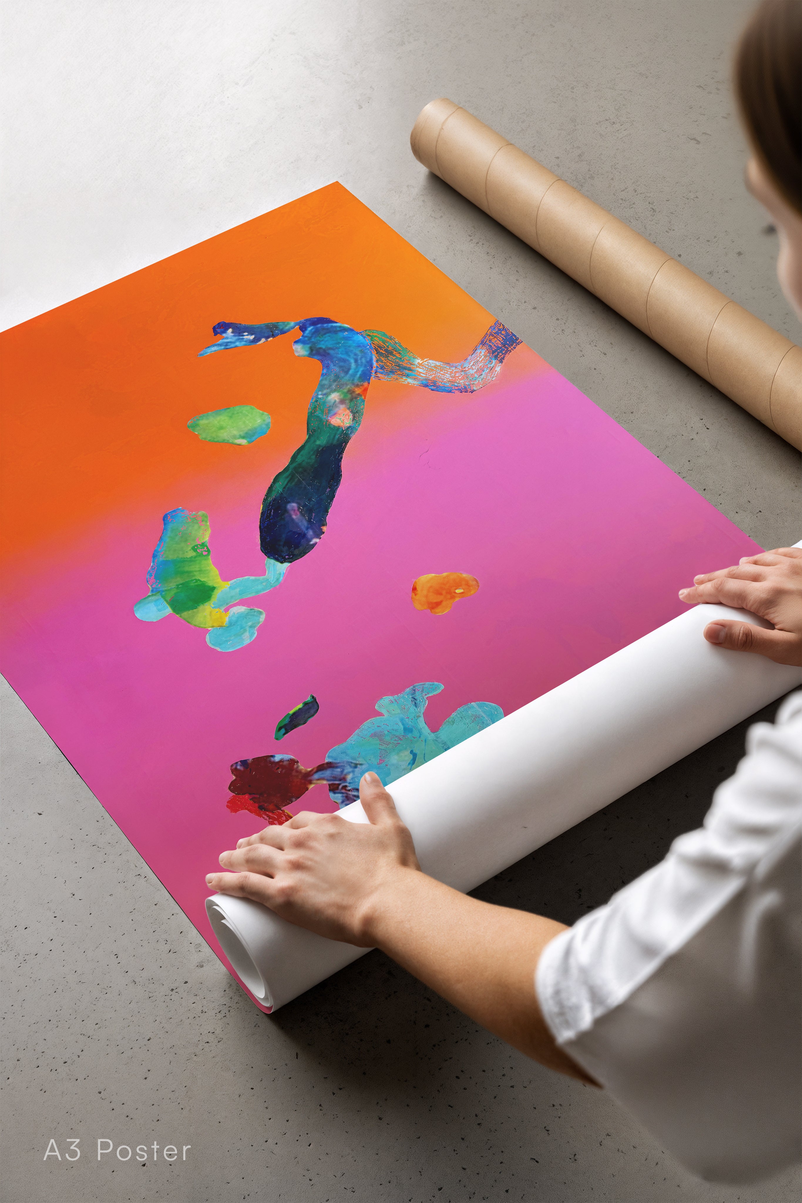 Fine Art Print auf Atelier-Papier: "Wild Garden Live"