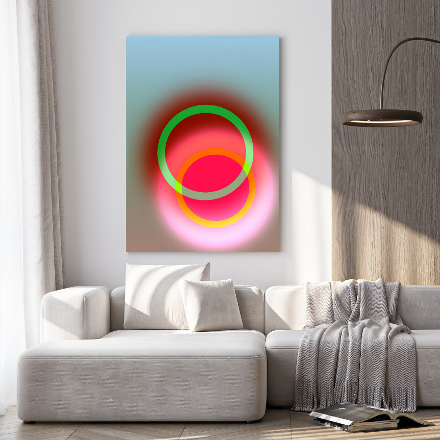 Fine Art Print auf Atelier-Leinwand: "Vivid Core"