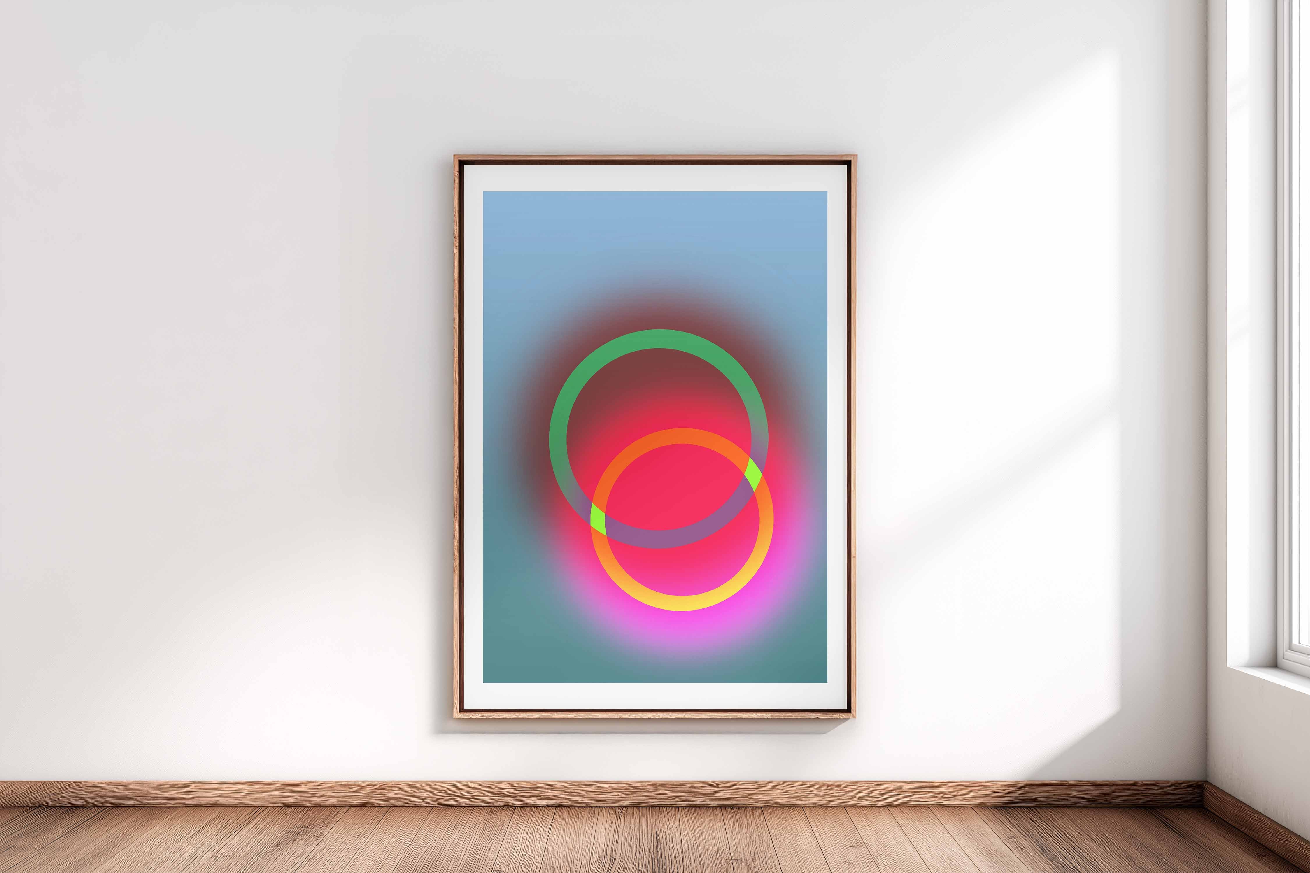 Fine-Art-Papier: Serie Circles No. 1.06