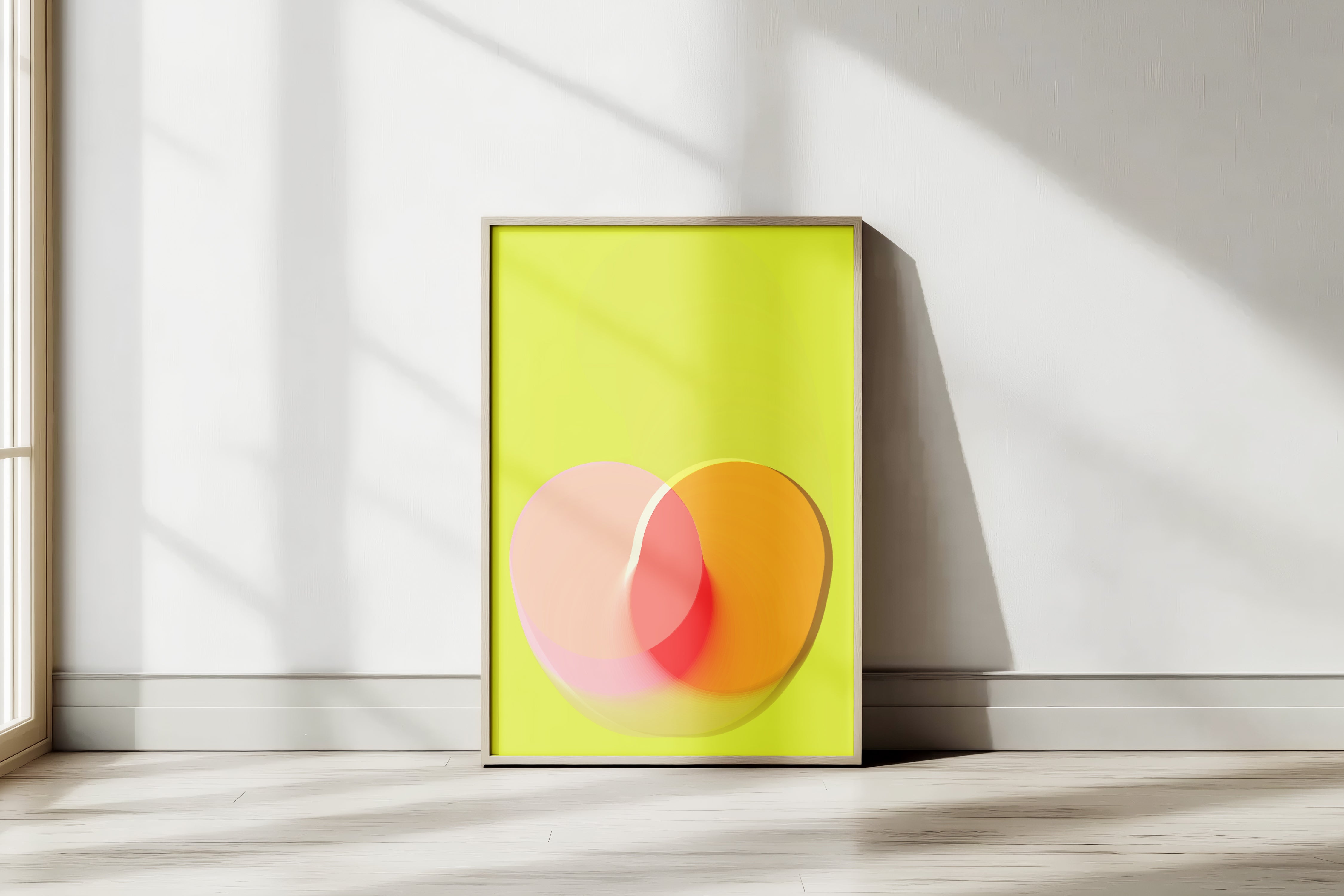 Fine-Art-Papier: Serie Circles No. 1.01