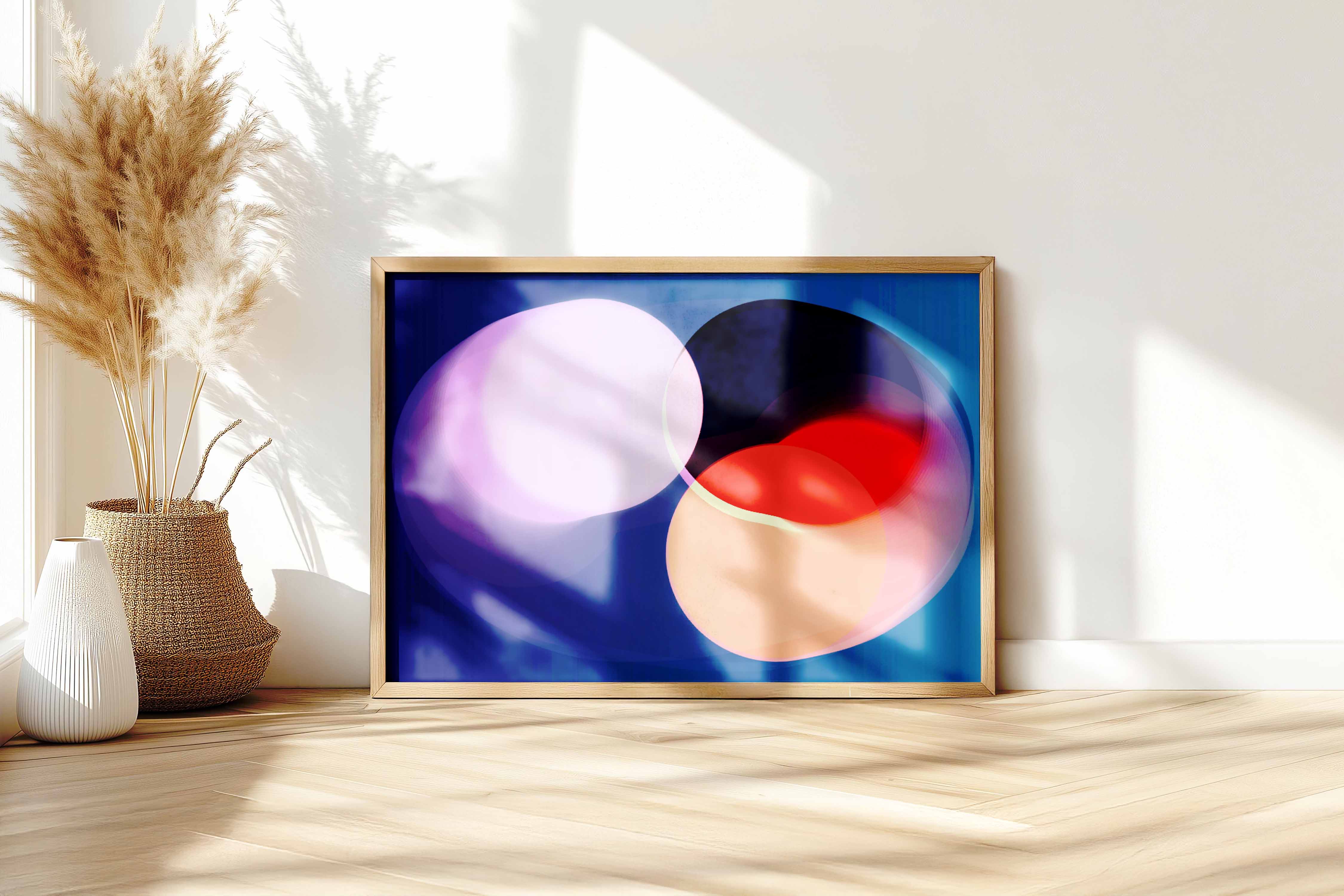 Fine-Art-Papier: Serie Circles No. 1.07