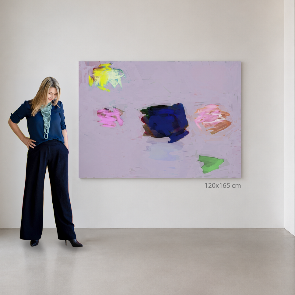 Fine Art Print auf Atelier Leinwand: "Quiet Garden"