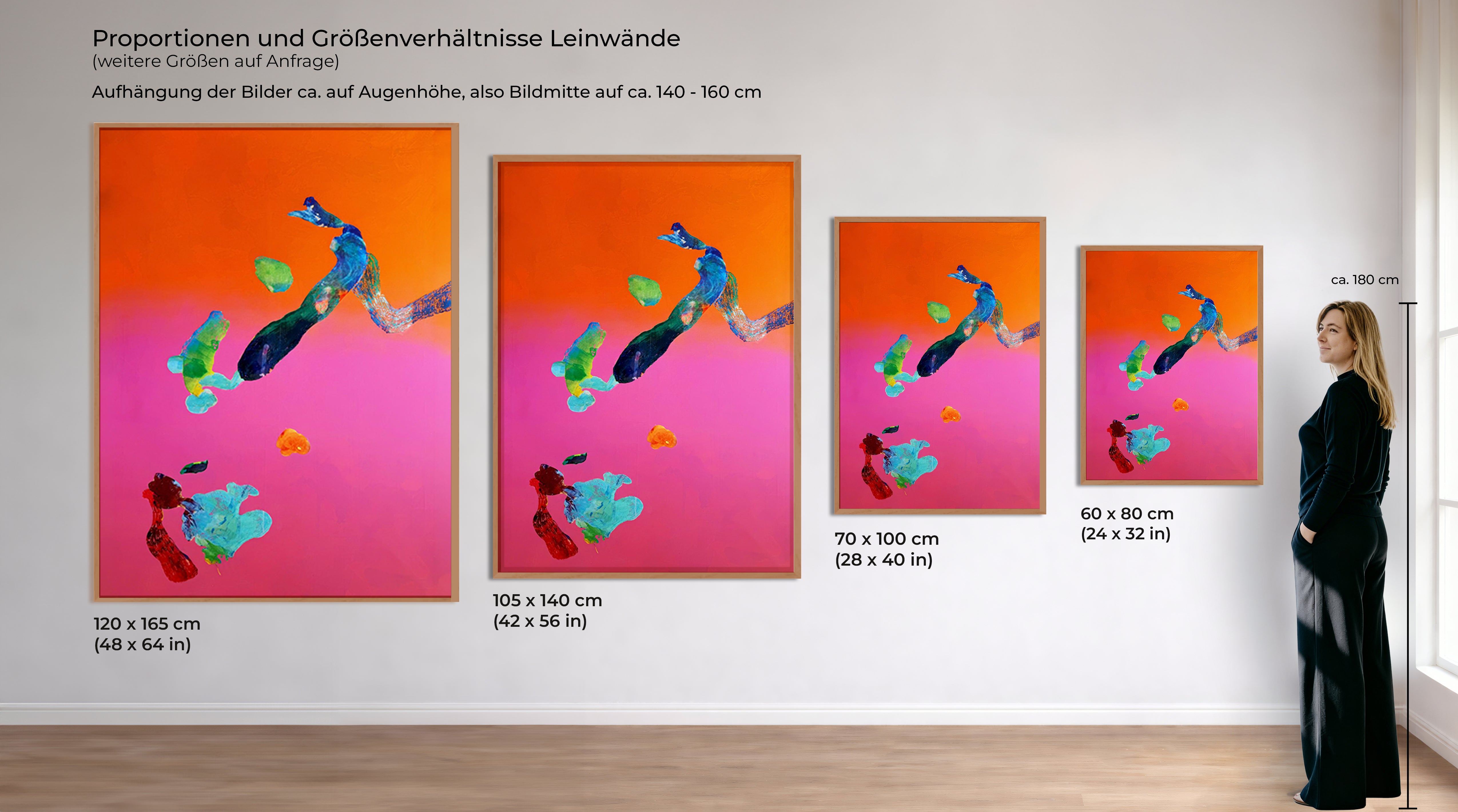 Fine Art Print auf Atelier-Leinwand: "Wild Garden Live"