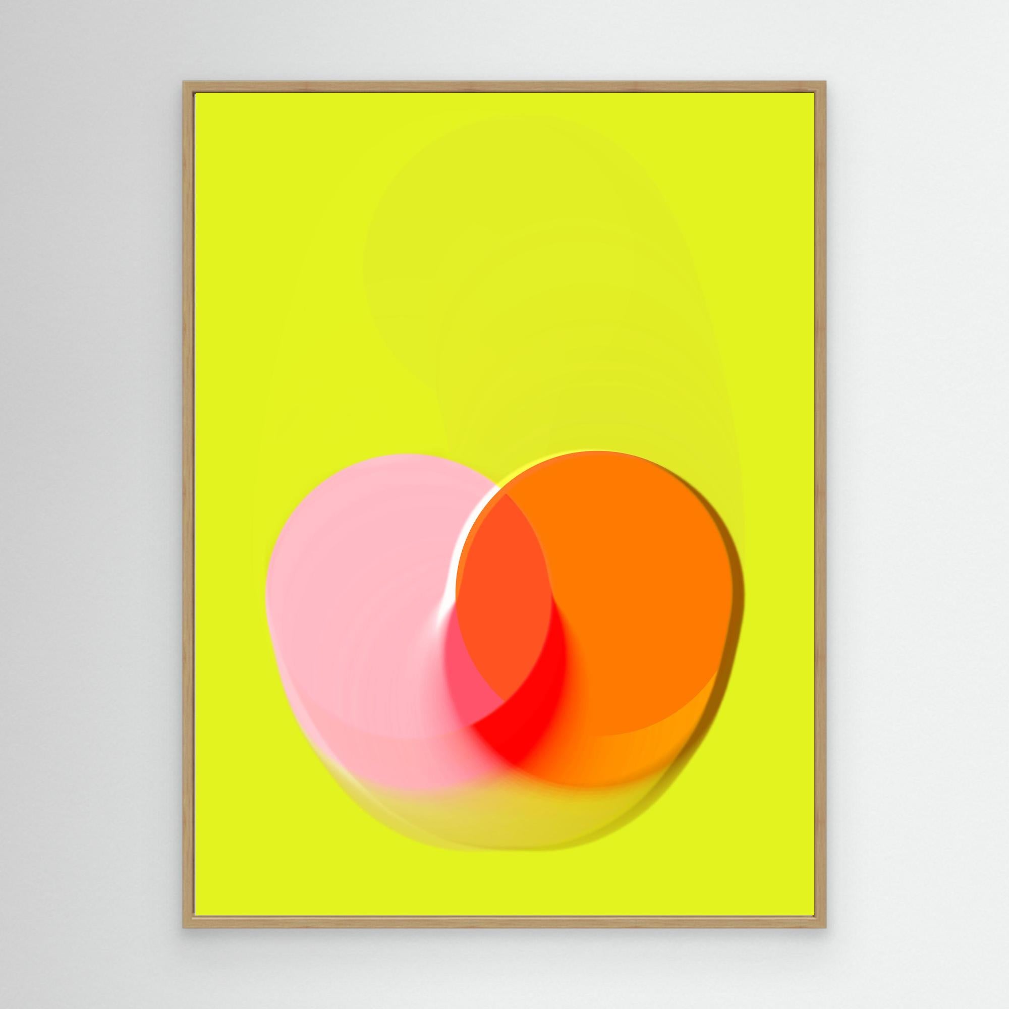Premium-Leinwand: Serie Circles No. 1.01