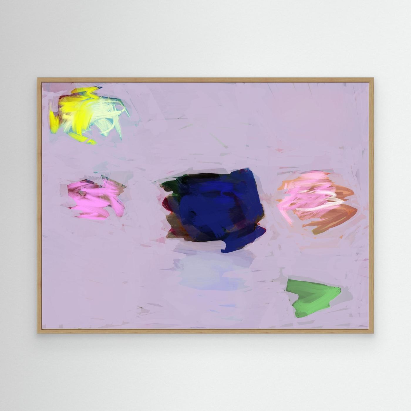 Fine Art Print auf Atelier Leinwand: "Quiet Garden"