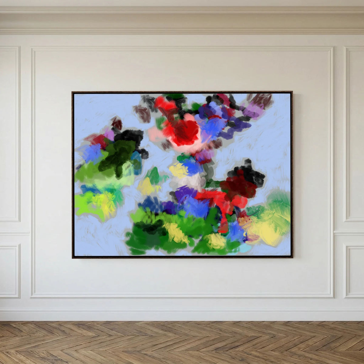 Fine Art Print auf Atelier Leinwand: "Für immer heute"