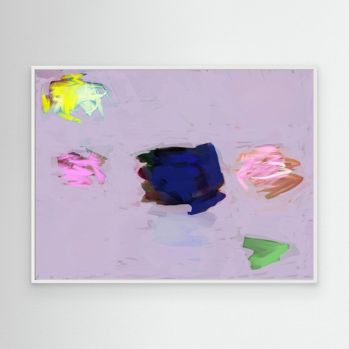 Fine Art Print auf Atelier Leinwand: "Quiet Garden"