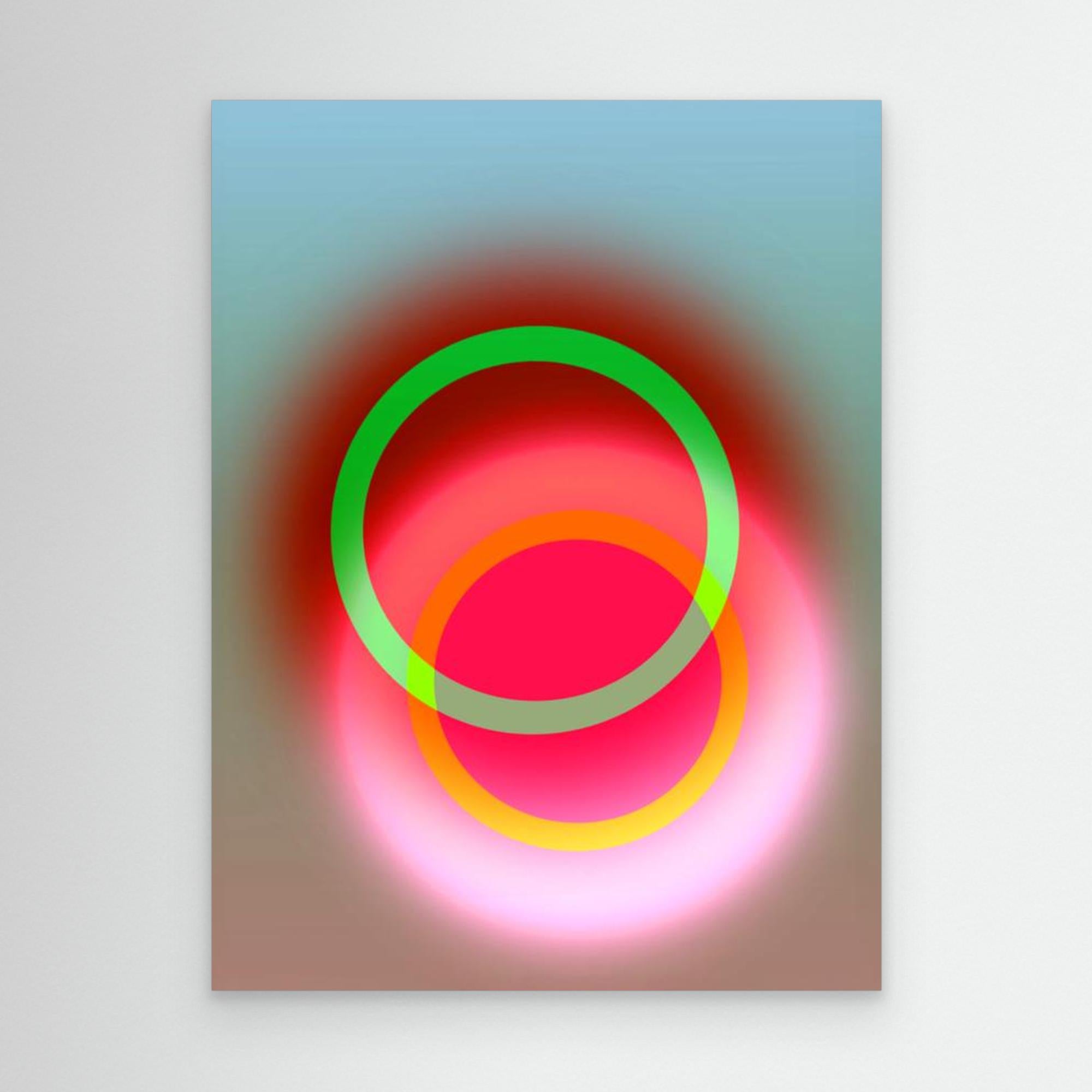 Premium-Leinwand: Serie Circles No. 1.06