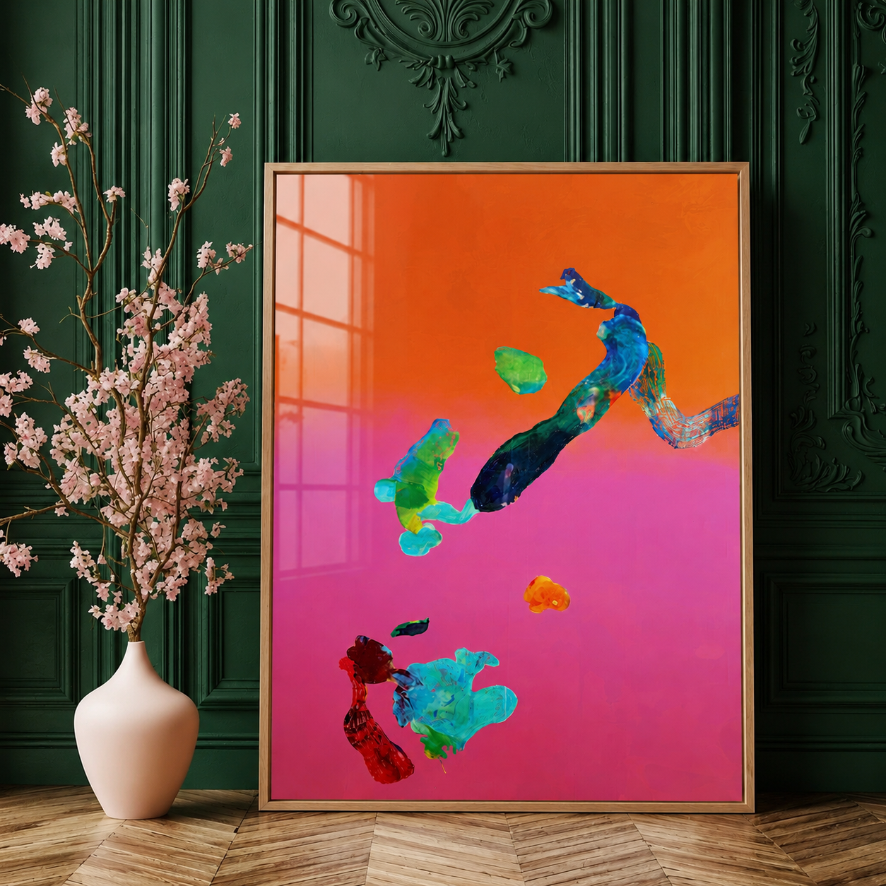 Fine Art Print auf Atelier-Papier: "Wild Garden Live"