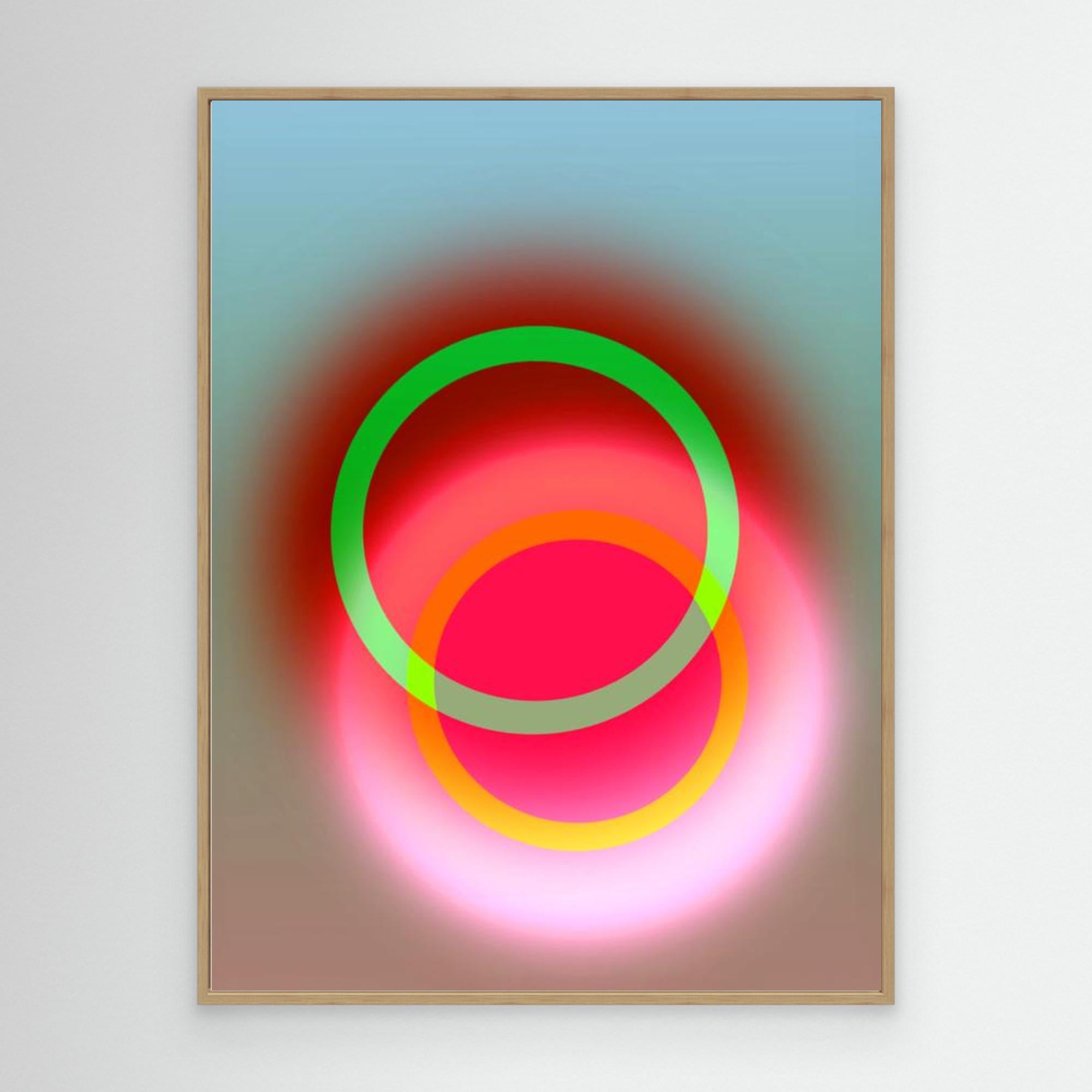 Premium-Leinwand: Serie Circles No. 1.06