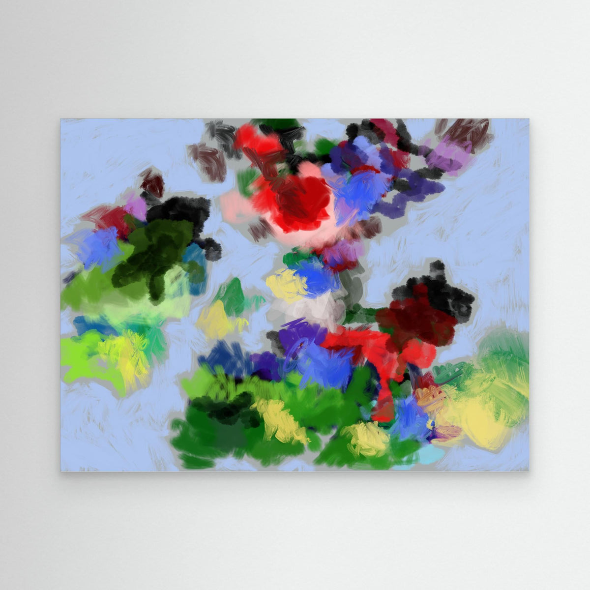 Fine Art Print auf Atelier Leinwand: "Für immer heute"