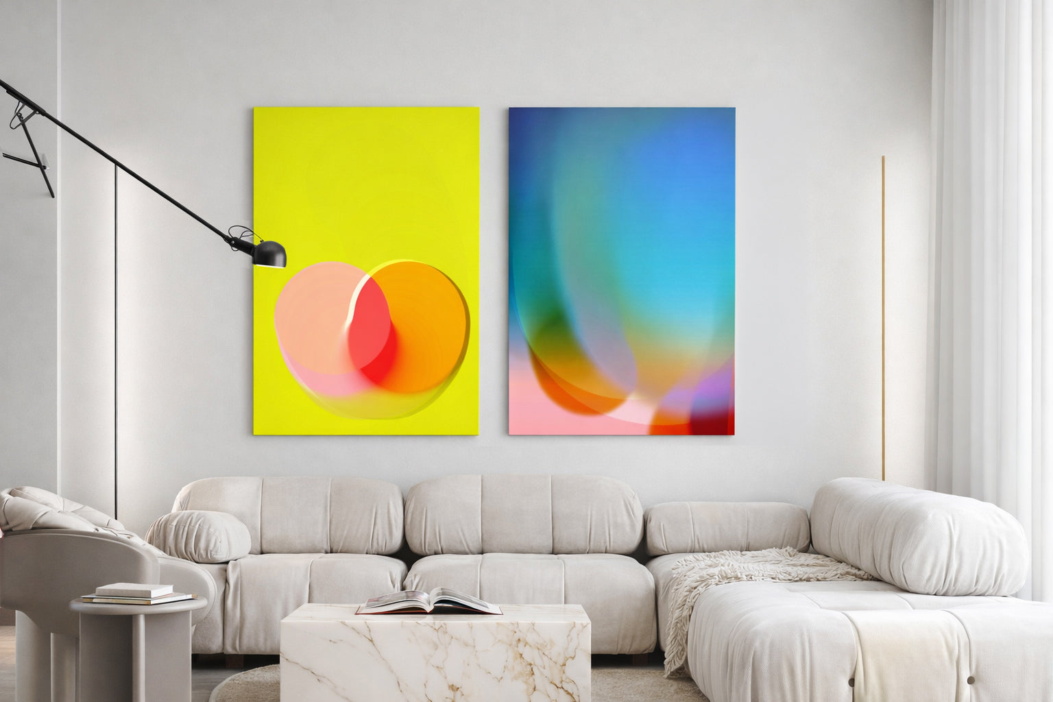 Luminous Yellow - Serie Circles No. 1.01 (L)